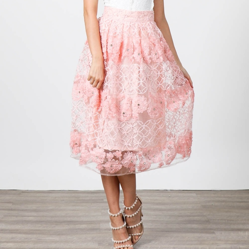 Pink  skirt